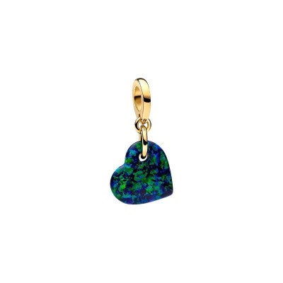 Charm Pendente Cuore Opale Verde e Blu Pandora 763348C01 [14fe42a7]