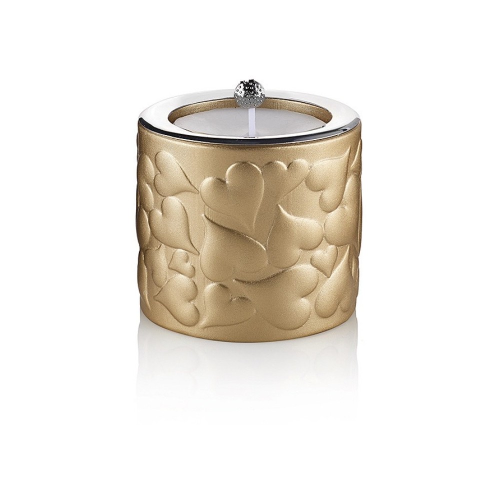 VASETTO RESINA CUORI CANDELA [1b5fe7e6]