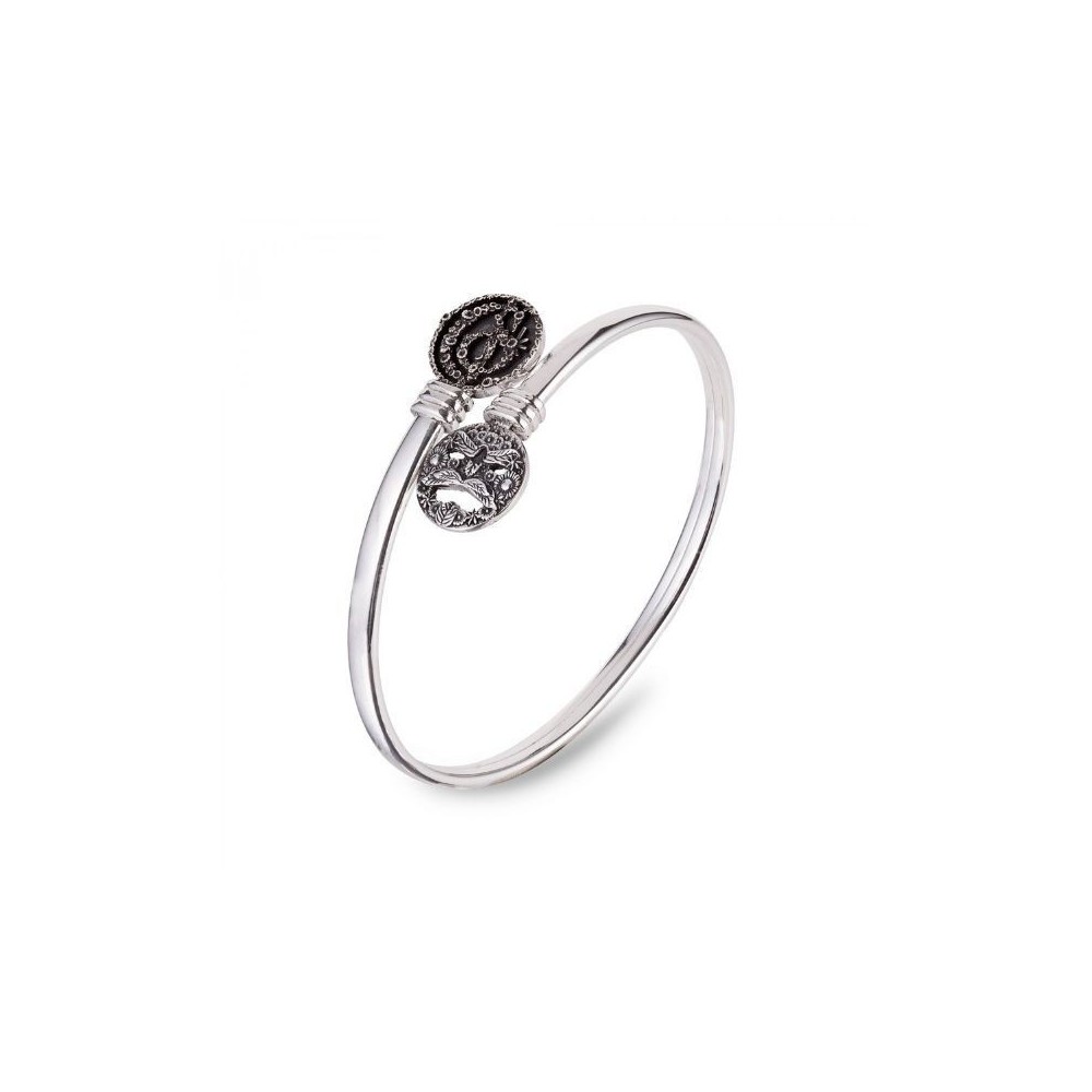 Bracciale rigido con Maschera Gerardo Sacco [170666b2]