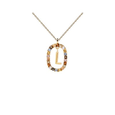 Collana lettera L Pdpaola [e79dfef6]