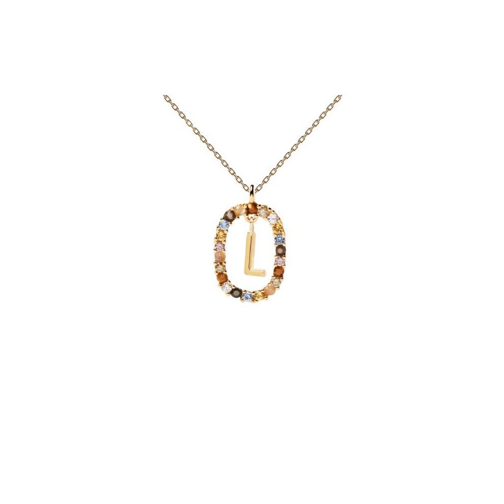 Collana lettera L Pdpaola [e79dfef6]