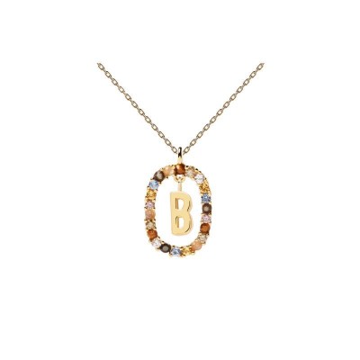 Collana lettera B Pdpaola [4abe30fd]