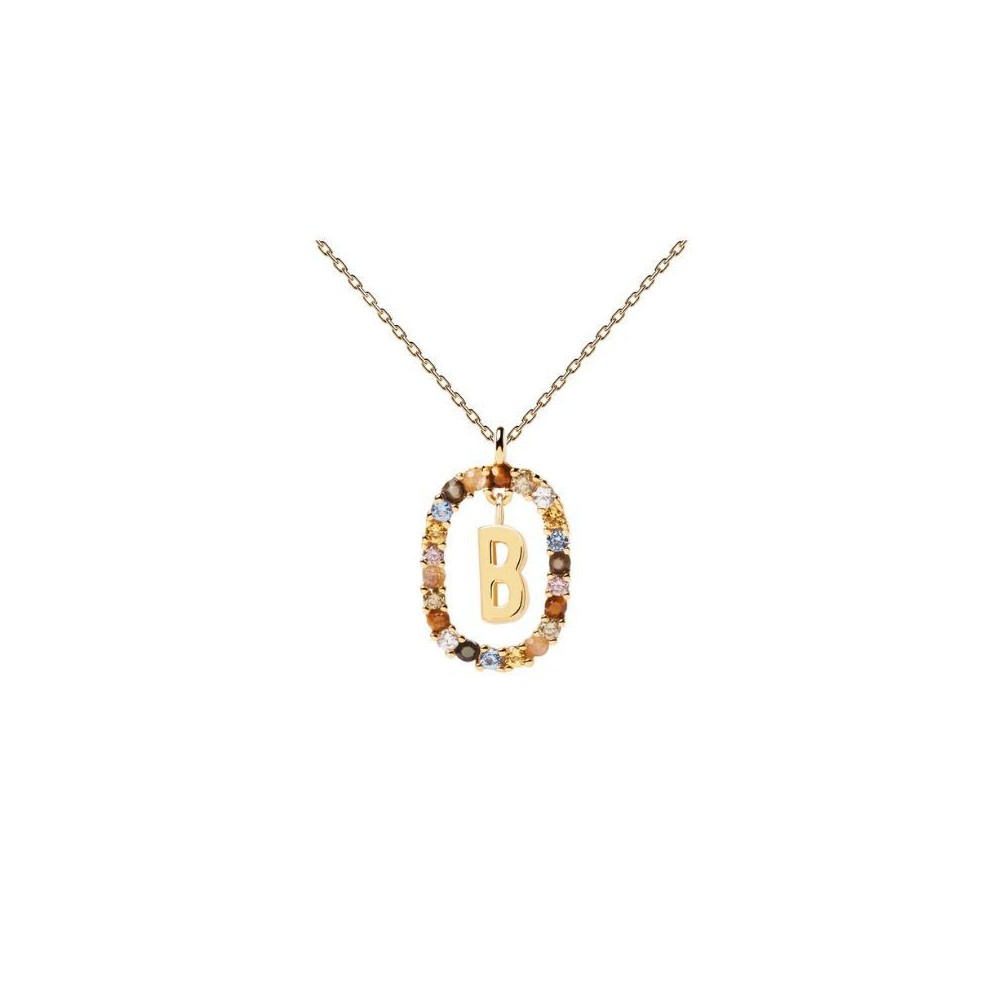 Collana lettera B Pdpaola [4abe30fd]