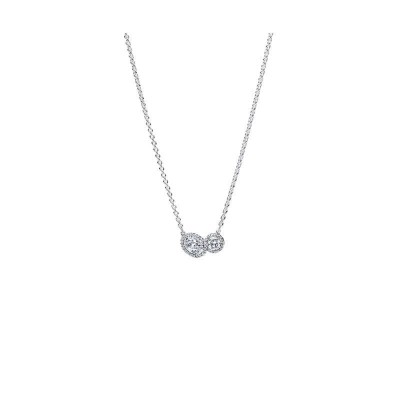Collana Doppia Pietra Luminosa Pandora 393776C01-45 [d47850be]