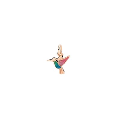 Ciondolo Colibrì Oro Rosa e Smalto Dodo dmc5008-colib-emx9r [4832722d]