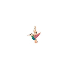 Ciondolo Colibrì Oro Rosa e Smalto Dodo dmc5008-colib-emx9r [4832722d]