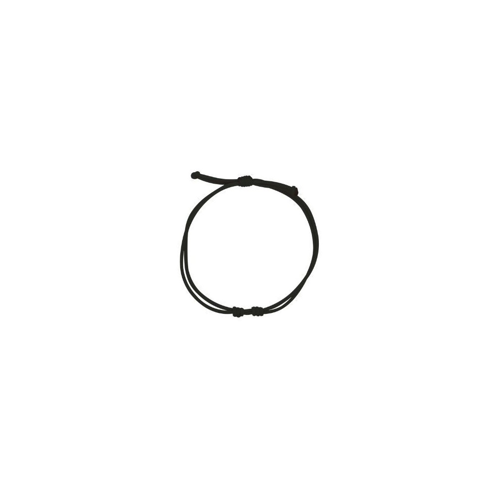 Bracciale Cordino Nero Rue Des Mille CB-BR TS1 C6 [bb2836f1]
