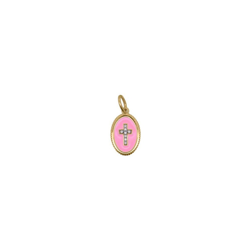 Charm Cross Pink Rue Des Mille [b03d728e]