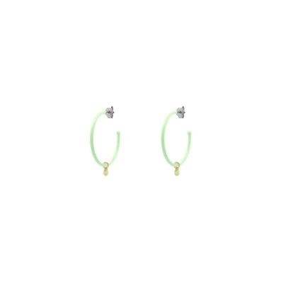 Orecchini hoops medium verniciati Rue Des Mille [ef341eb5]