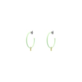 Orecchini hoops medium verniciati Rue Des Mille [ef341eb5]