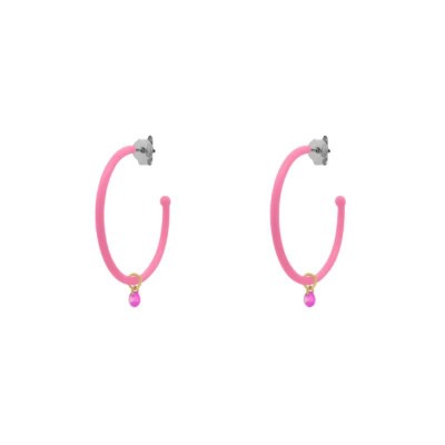 Orecchini hoops medium verniciati Rue Des Mille [7ee97f50]