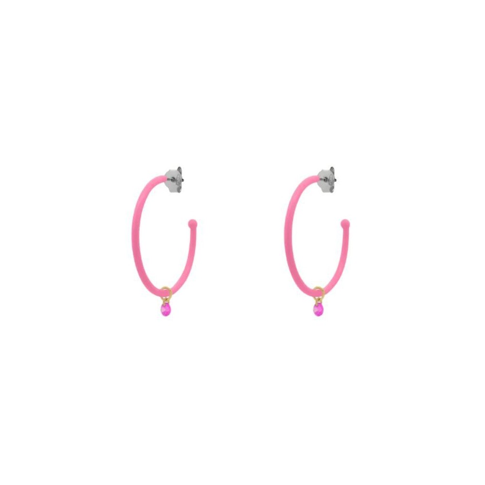 Orecchini hoops medium verniciati Rue Des Mille [7ee97f50]