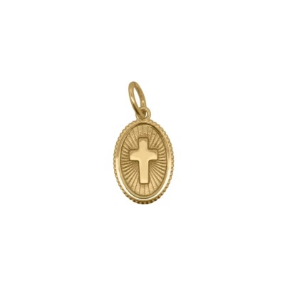 Charm Cross Gold Rue Des Mille [e7a591e2]