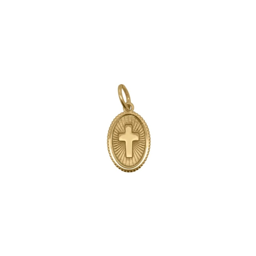 Charm Cross Gold Rue Des Mille [e7a591e2]