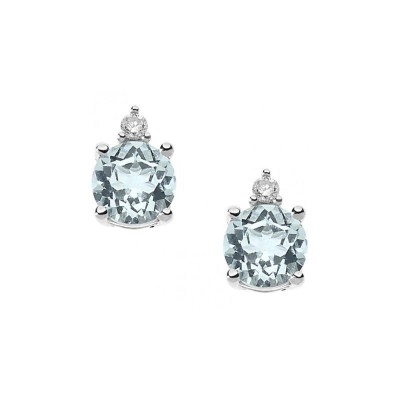Orecchini Comete Acquamarina oro bianco ORB879 [32c457de]