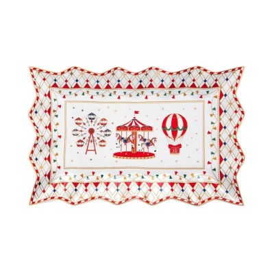 Piatto da portata  CHRISTMAS WONDERLAND EasyLife R1004CHWO [009a0846]