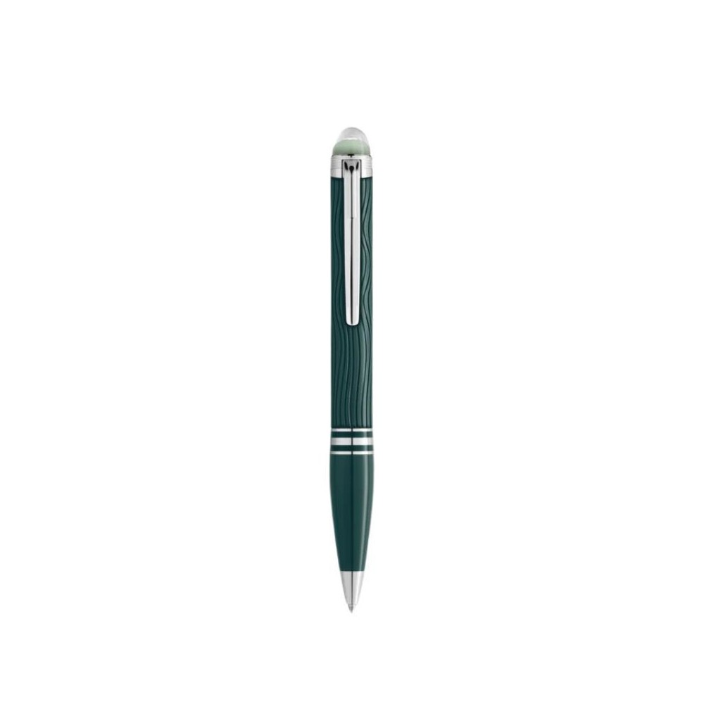 Penna a sfera StarWalker PolarGreen Pregiata Resina Montblanc [27e3dc10]