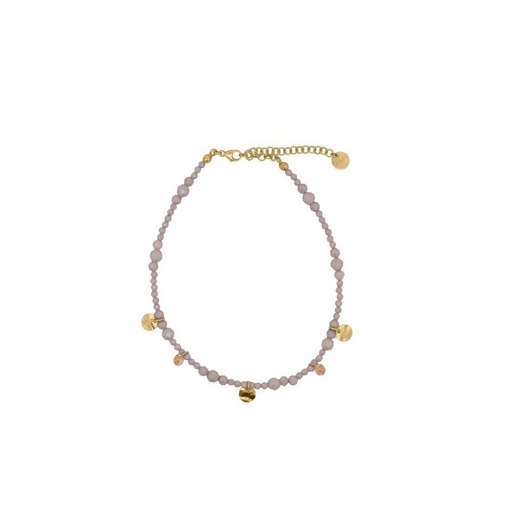 Cavigliera Zirconi Milky Pendenti Rue Des Mille [1229cdc0]