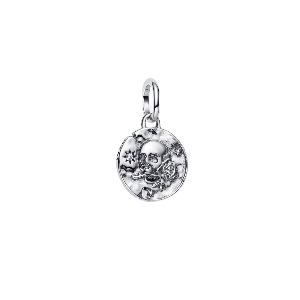 Charm Medallion Teschio Carpe Diem Pandora [9b8f9b73]