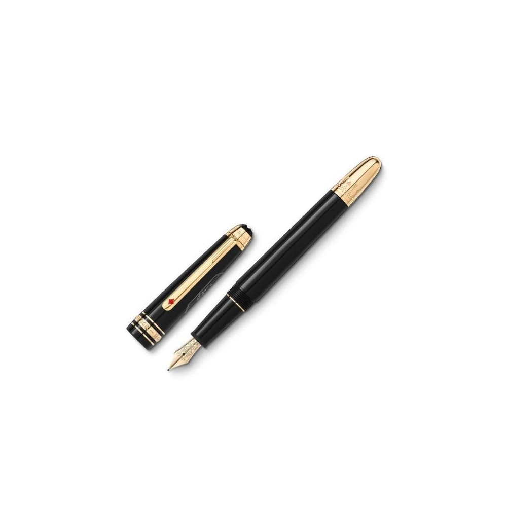 MONTBLANC PENNA STILOGRAFICA LEGRAND  AROUND THE WORLD IN 80 DAYS  128472 [dfe265c7]