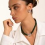 Girocollo Cuore Bold  Giada Verde  Rue Des Mille GR-033 M3 AU [f47ae781]