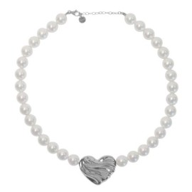 Girocollo Perle Cuore Bold Rue Des Mille  GR-033 M1 RH [a4a9cd8e]