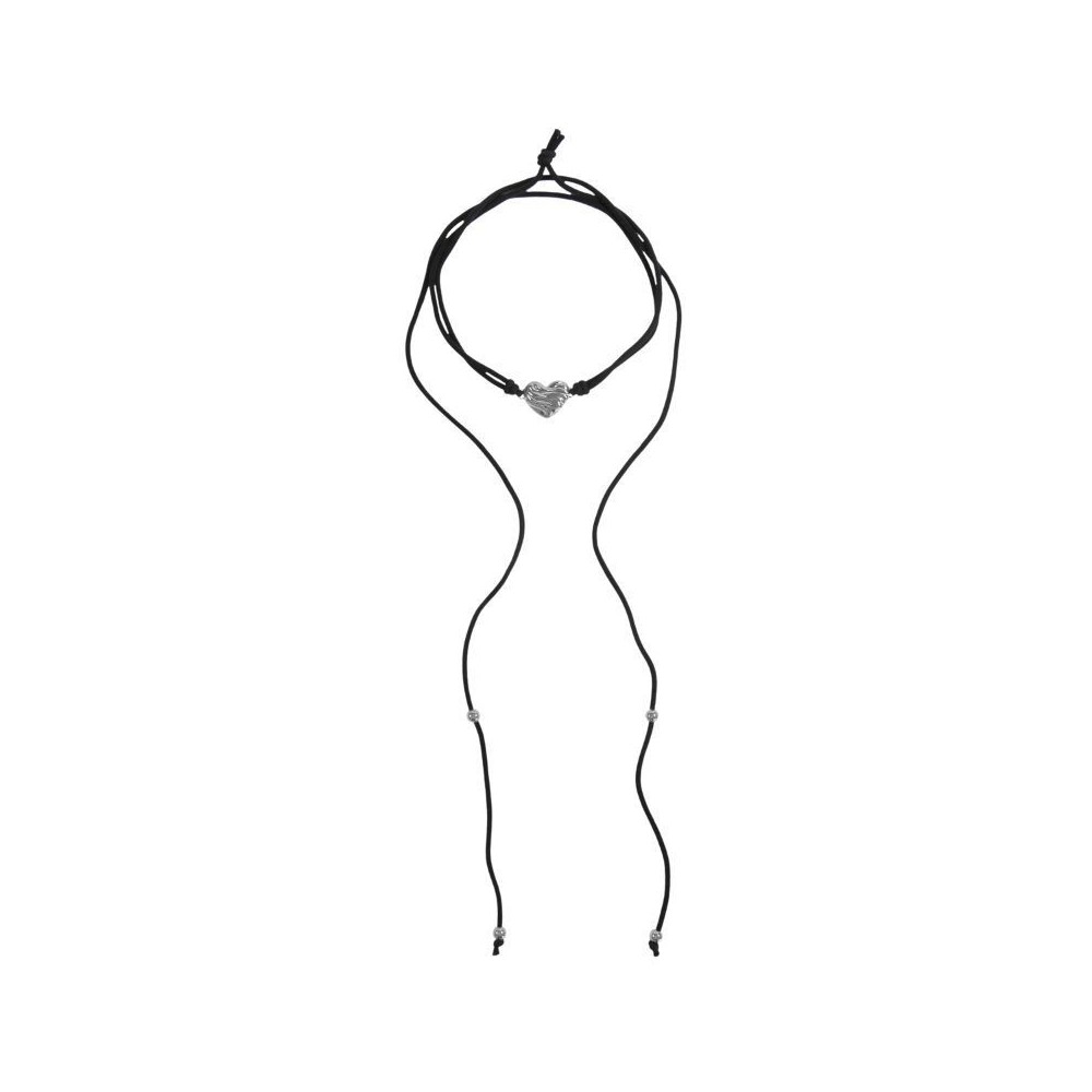 Choker tessuto Cuore Bold Small Rue Des Mille GR-033 M4 RH [8e26db84]