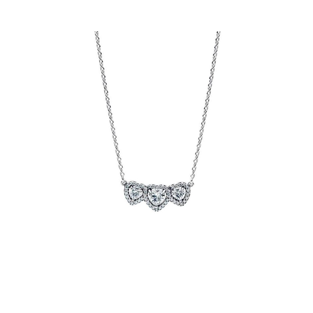 Collana Tre Cuori Pandora 394412C01-45 [95aeaf35]