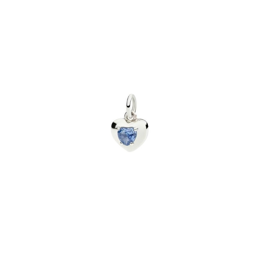 Ciondolo Cuore Argento e Zaffiro Sintetico Dodo DMC6009-HEART-SZAAG [ad019b14]