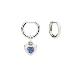 Ciondolo Cuore Argento e Zaffiro Sintetico Dodo DMC6009-HEART-SZAAG [ad019b14]