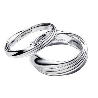 Anello Linea Avvolgente Divisibile Pandora 193890c00 [636daca1]
