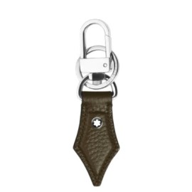 Portachiavi a Forma di Pennino in Pelle con Grana Montblanc 220458 [0bd47fa0]