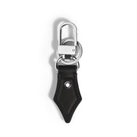 Portachiavi con pennino in pelle nera Meisterstuck Montblanc 220436 [aef6fec9]