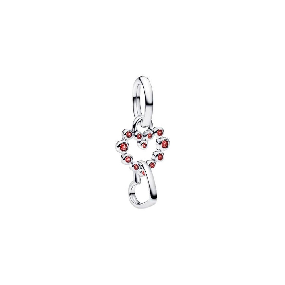 Charm Pendente Cuori Intrecciati con Cristalli Rossi Pandora 794435C01 [87457c31]