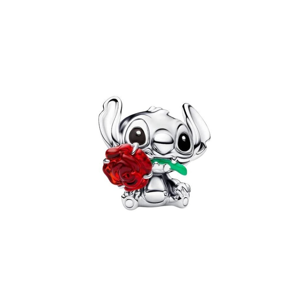 Charm Lilo & Stitch con la Rosa Pandora 794378C01 [b178083c]