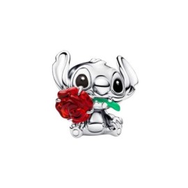 Charm Lilo & Stitch con la Rosa Pandora 794378C01 [b178083c]