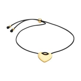 Bracciale Regolabile Cordino Nero con Cuore da Incidere Pandora 564420C01-2 [618fccd5]