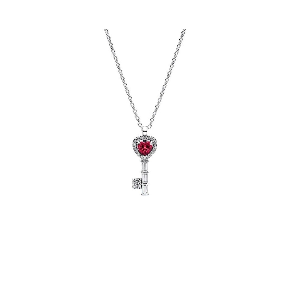 Collana Chiave Con Cuore Rosso Pandora 394392C01-45 [cead69db]
