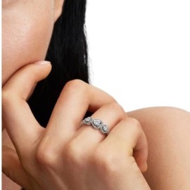 Anello Tre Cuori Pandora 194413C01 [036561b3]