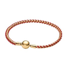 Bracciale Intreccio Tessuto Rosso Pandora 563816C01 [27b3c6ba]