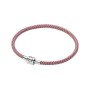 Bracciale in Corda Rosa con Chiusura a Barile Pandora 594530C01 [742981a8]