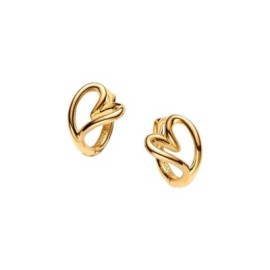 Orecchini Cerchi Cuore Piccolo Linea Sinuosa Pandora 264359C00 [45929af3]