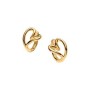 Orecchini Cerchi Cuore Piccolo Linea Sinuosa Pandora 264359C00 [45929af3]