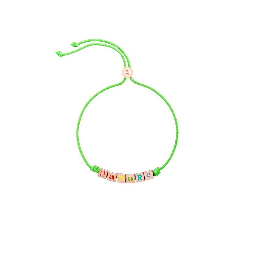 Bracciale Cordino e Cubetti  Dodo dbc3004-letar-vfrag [5caaa9fe]