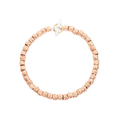 BRACCIALE GRANELLI ORO ROSA Dodo DBB9005-GRANE-G9R9A [72ed3523]