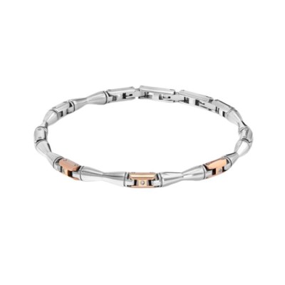 Bracciale Comete in acciaio e pvd rosa UBR1114 [b9452c85]