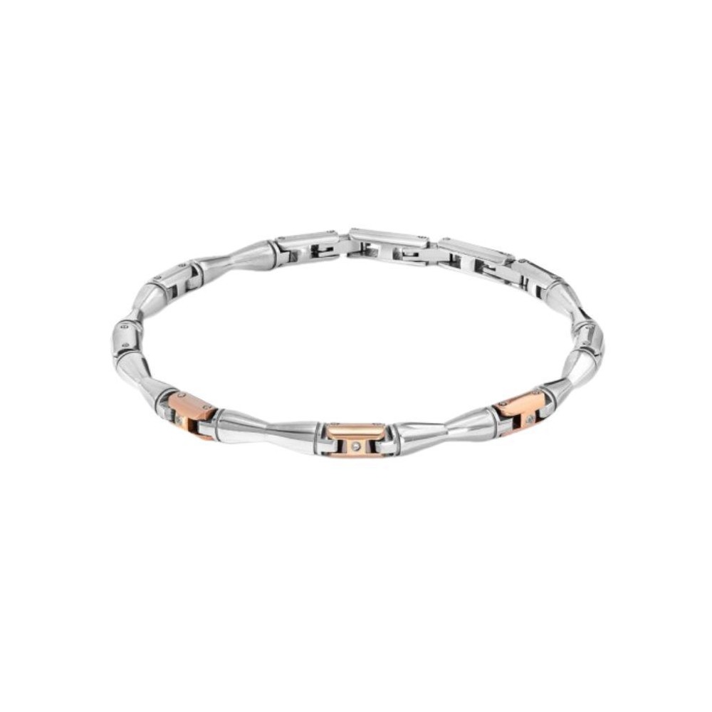 Bracciale Comete in acciaio e pvd rosa UBR1114 [b9452c85]