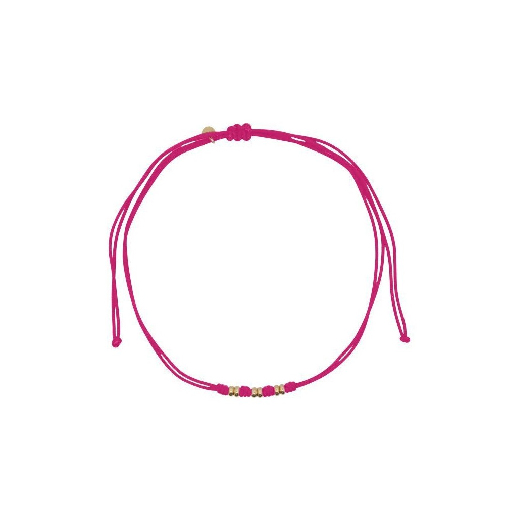 Girocollo Soft cord Rondelle Fucsia CB-LGR TS4 C1 [f0b4d440]
