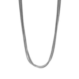 Girocollo in acciaio argentato con catene snake Kidult [1e099283]