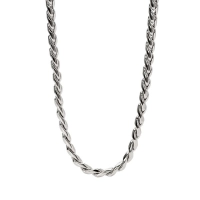 Collana uomo in acciaio con catena cardano Kidult [02bbf084]